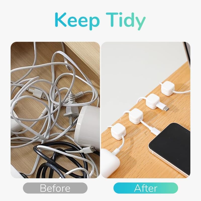 Magnetic Cord Organizer Clips