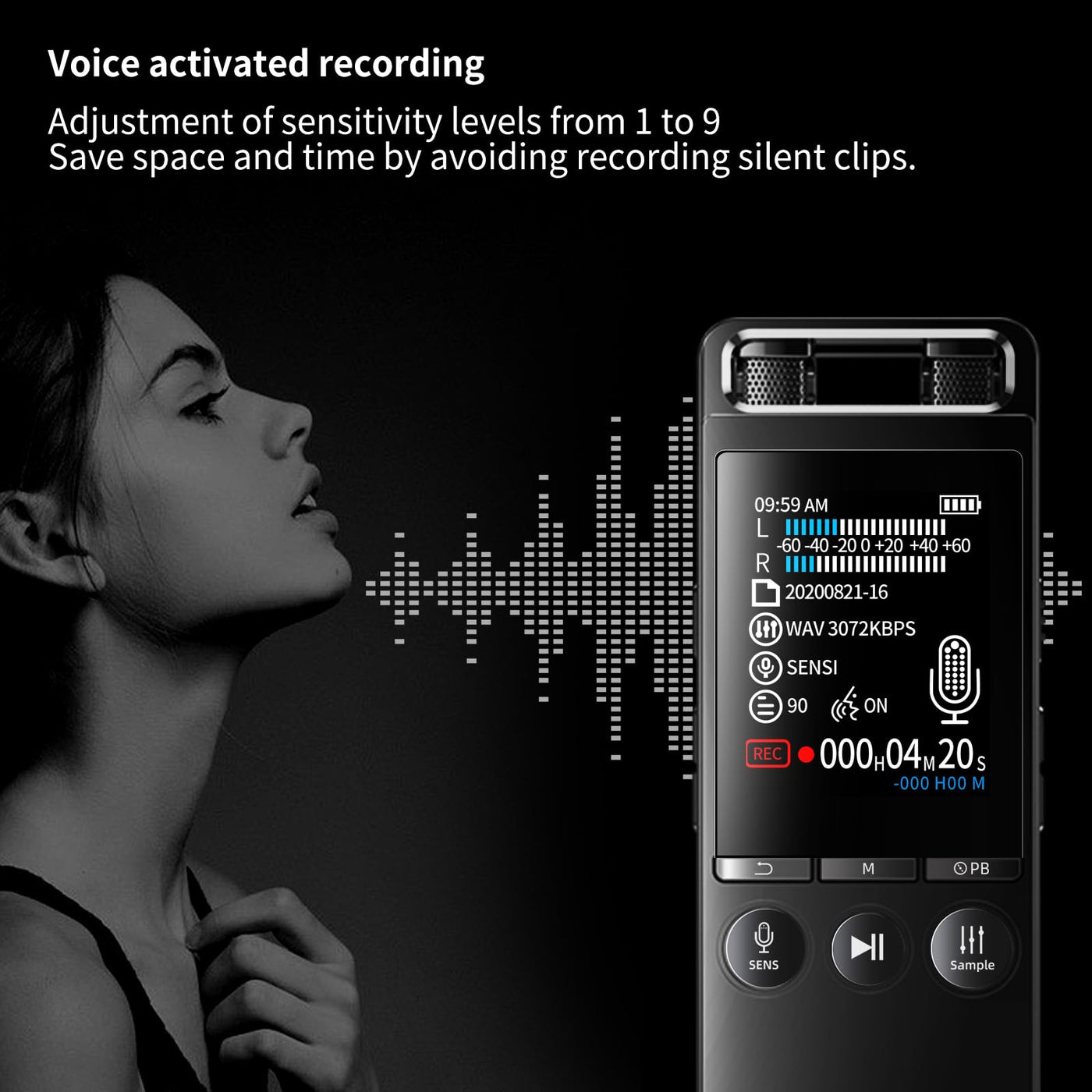 80GB Voice Recorder