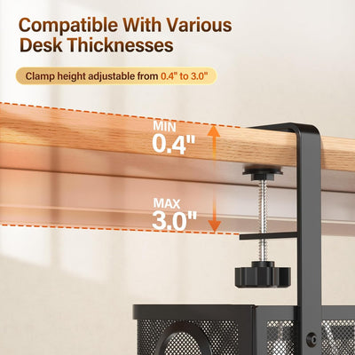 Under Desk Cable Management Tray