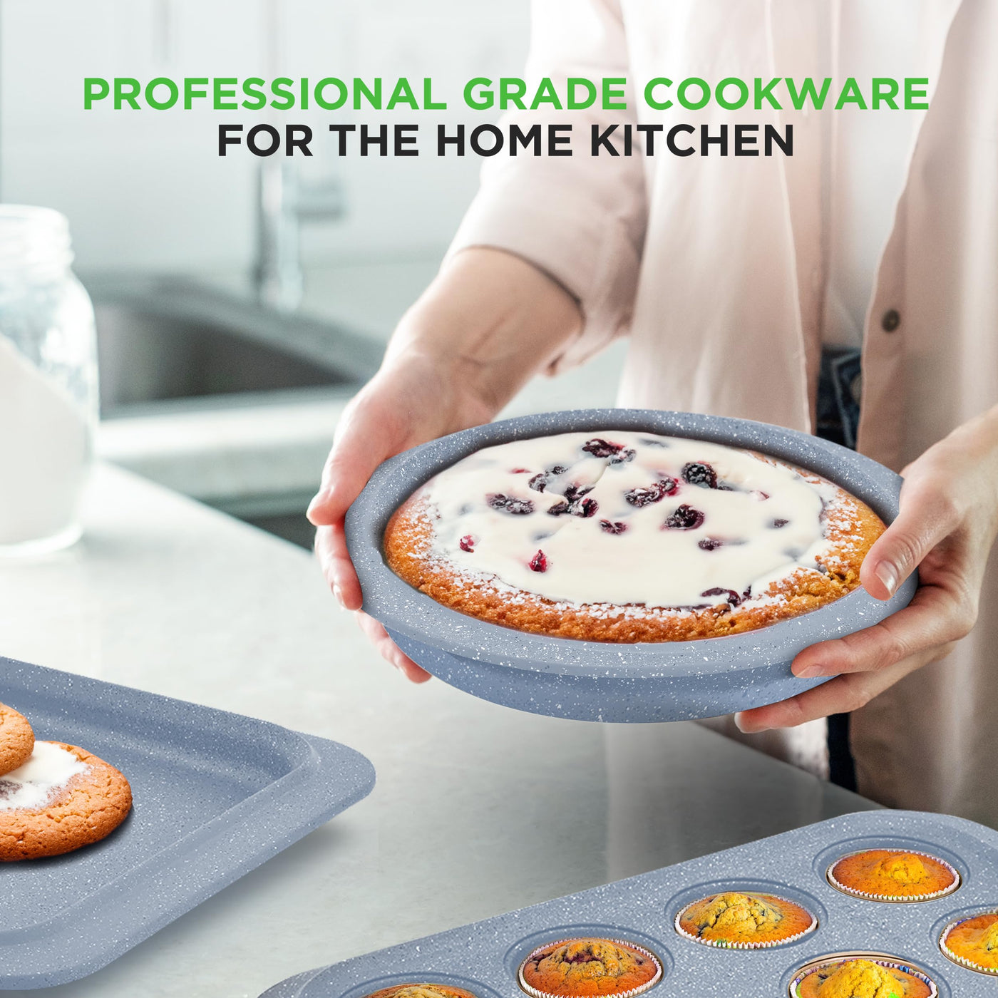 Non-Stick Cookware & Bakeware Set