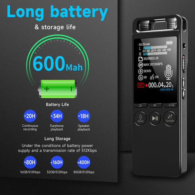80GB Voice Recorder