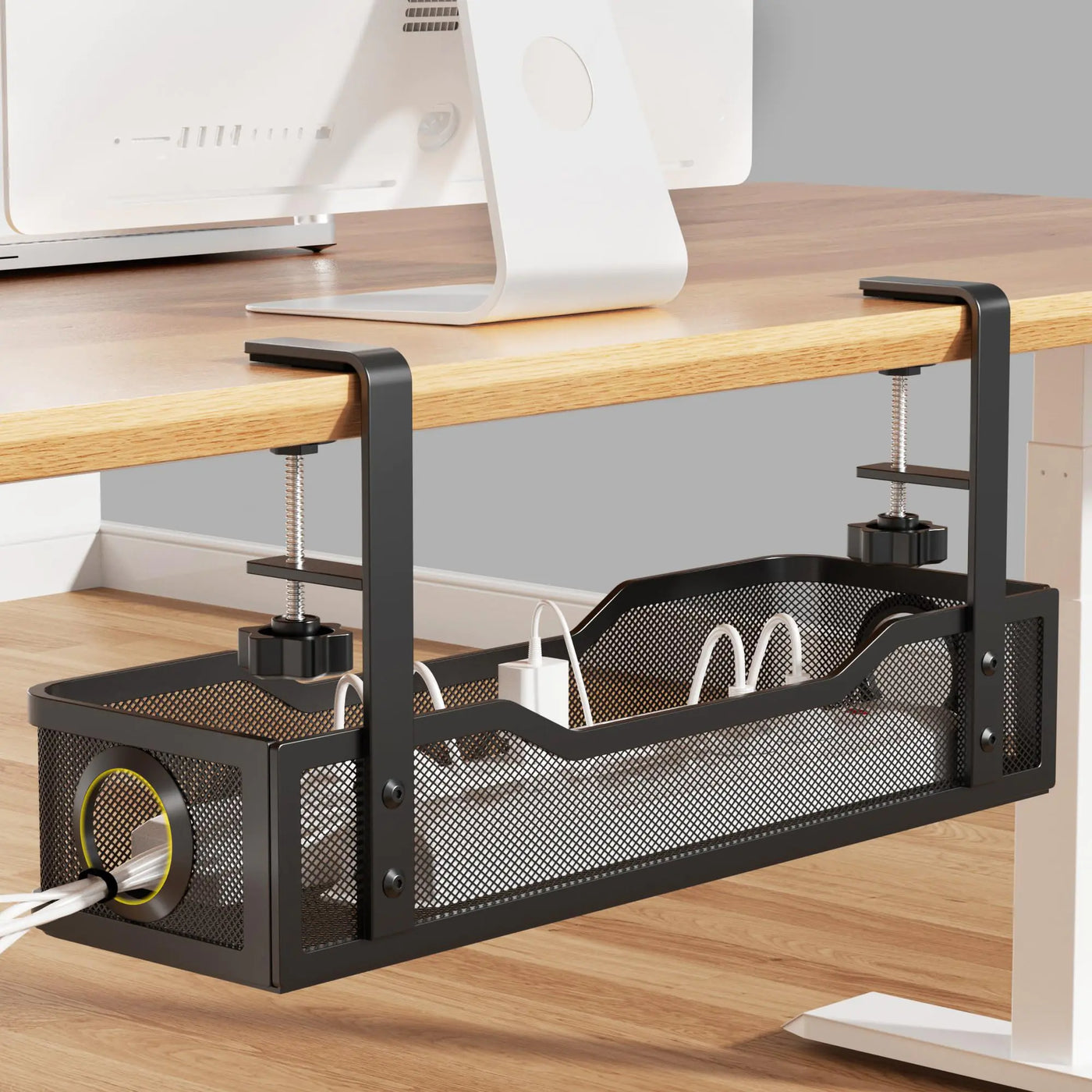 Under Desk Cable Management Tray