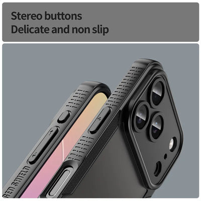 For iPhone 17 Pro Case iPhone 17 Pro Cover TPU Border Durable Matte Bumper Protective Phone Case For iPhone 17 Air Pro Max Funda