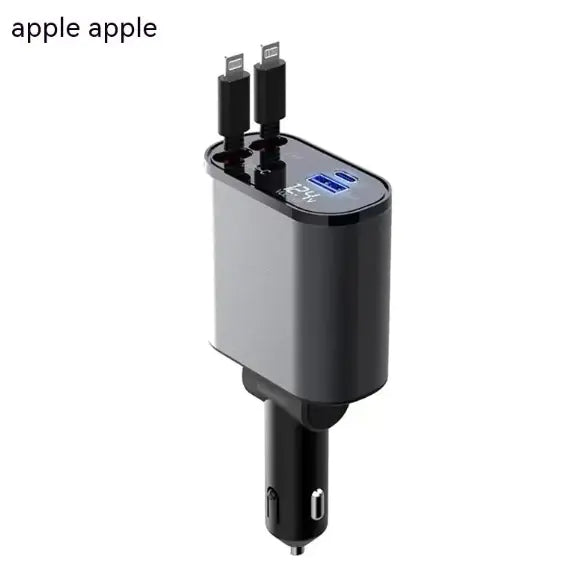 High-Speed Quad USB Car Charger