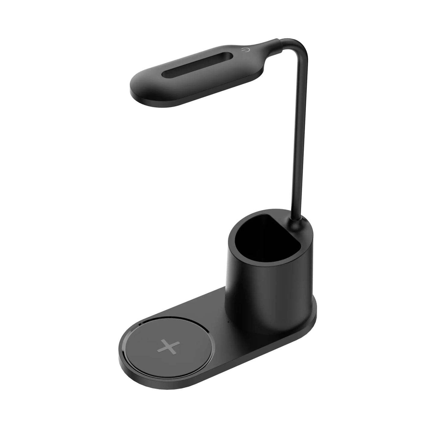 1pc USB Table Lamp with 10W Wireless Charger, Flexible